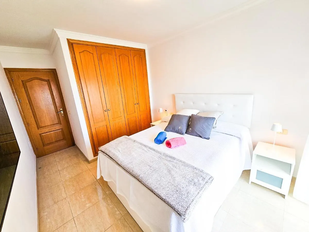 Lägenhet Luxury Sunset 408 Heated Pool With Air Condition And Sea Views Costa Adeje