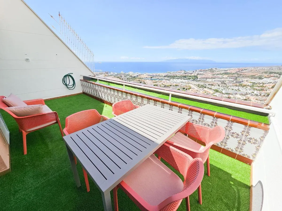 Luxury Sunset 408 Heated Pool With Air Condition And Sea Views Costa Adeje