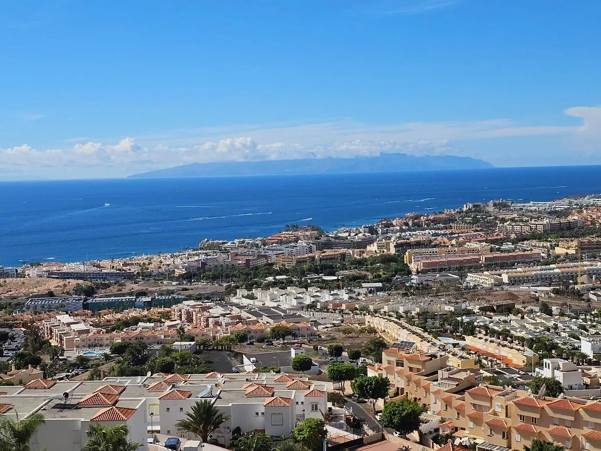 Lägenhet Luxury Sunset 408 Heated Pool With Air Condition And Sea Views Costa Adeje